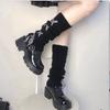 Cross Strap Japanese Cute JK Socks Warm Legs Socks Lolita Stacking Socks Women's Winter