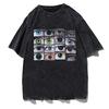 Men Hip Hop Streetwear T Shirt Eyes World Graphic Harajuku T-Shirt Cotton Casual Tshirt Summer Short Sleeve Tops
