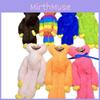Doll Sausage Monster Red Blue Superman Monster Plush Toy Embroidered Design