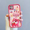 KEYSION Shockproof Case for Realme C21 Y C25Y C25S with Lanyard Silicone Cute 3D Cartoon Doll Phone Cover for Realme C11 C12 C15