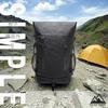 Mochila Leve PEAKHUNT 50L para Homens e Mulheres, Perfeita para e Emergência X-PAC, Caminhadas, Trekking, Viagens, Preparação. Preto.
