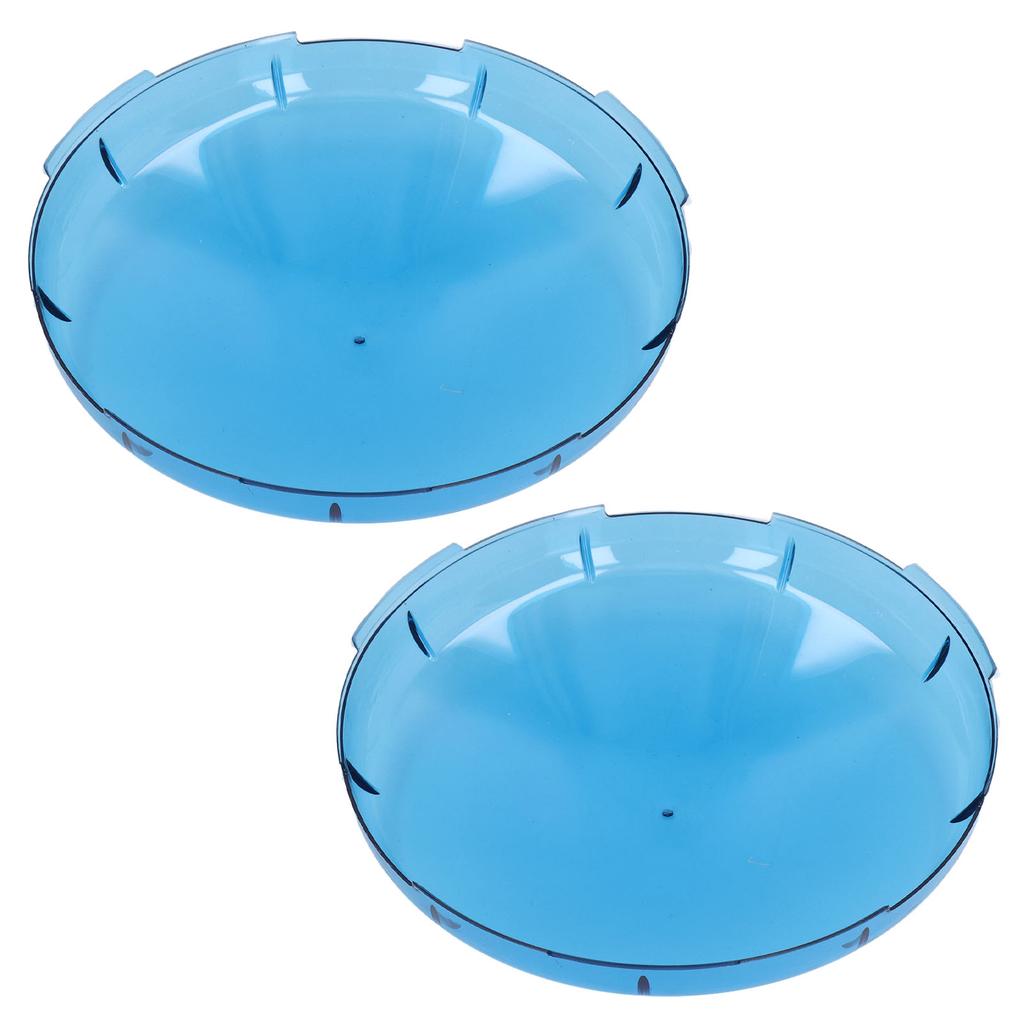 2Pcs 19cm Pool Lamp Lens Cover Swimming Pond Light Blue Transparent Lid for HAYWARD AMERILITE