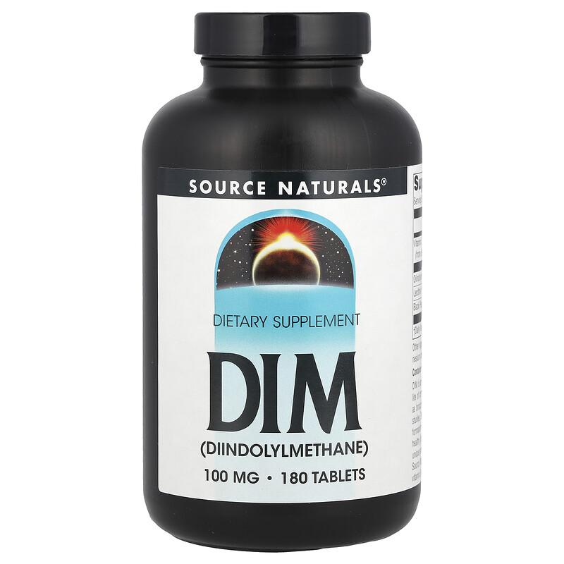 DIM, 100 Mg, 180 Tablets