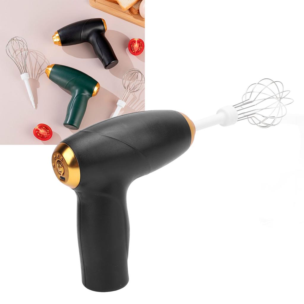Cordless Hand Mixer USB Rechargble Portable Handheld Electric Whisk Egg Bter for Mixing Baking Cooking