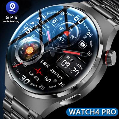 For SACOSDING Watch 4 Smartwatch GT4PRO AMOLED 360*360 Full Screen Touch Bluetooth Call Heart Rate Monitoring GPS Watches GT4PRO