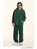 BE Men's Wear | 2025 Autumn/Winter Loose Fit Fleece-lined Retro Streetwear Hoodie Set for Men