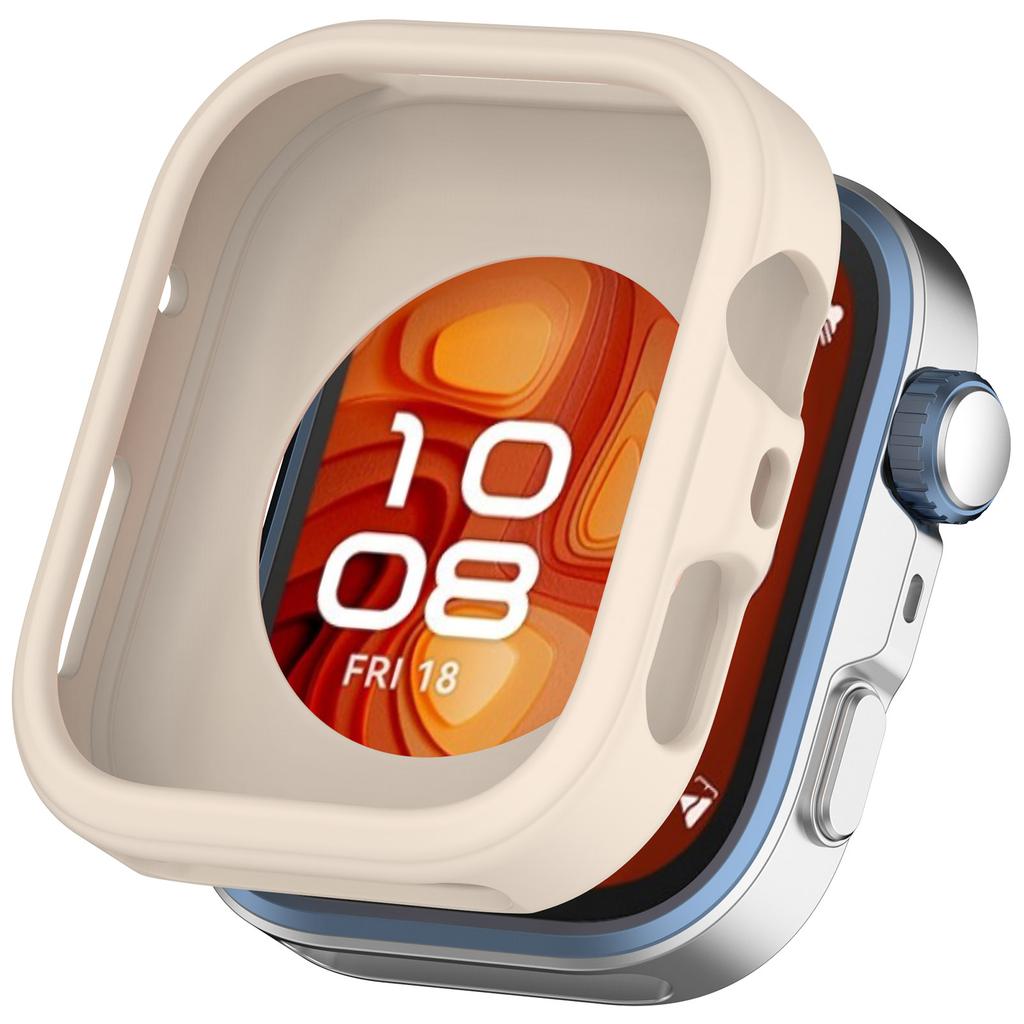 For Huawei Watch Fit 4 Pro Watch Case Soft Silicone Hollow Watch Frame Cover