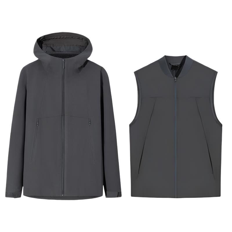 Anta Champion Series Модный Простой Удобный Универсальный Повседневный Уличный Жакет Мужские куртки 152510713-3 M