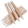 Pieux En Bois - Aiguisés - Marron - Durable - Simple
