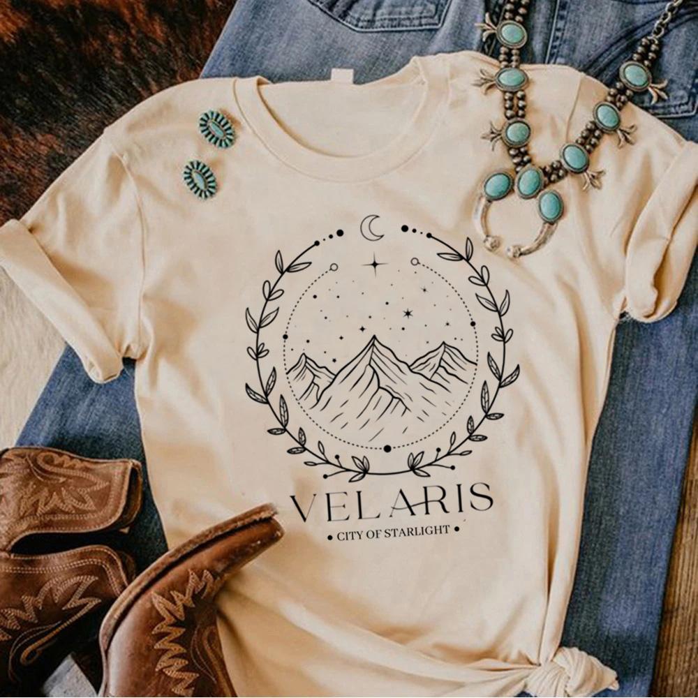 Acotar top Women comic graphic anime tshirts feUnisex comic y2k clothes