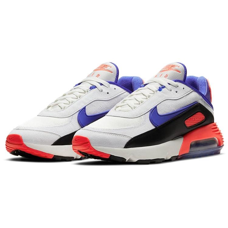 Nike Air Max 2090 'Evolution of Icons' (Unisex) Summit White / Black / Bright Crimson / Racer Blue Running Shoes DA9357 100