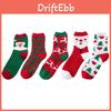 Fashionable And Cute Winter Socks For Women Fluffy Coral Velvet Gift Set