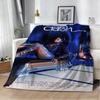 3D Singer K-Kehlani Folded 2026 Album Flannel Blanket Soft Throw Art For Home Decor Sofa Naps Picnic Gifts Halloween Present