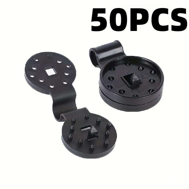 50pcs Sunshade Net Fixing Clip Sunscreen Net,Gardening Clip Greenhouse Film Clip.Greenhouse Accessories Buckle.fixed clip.