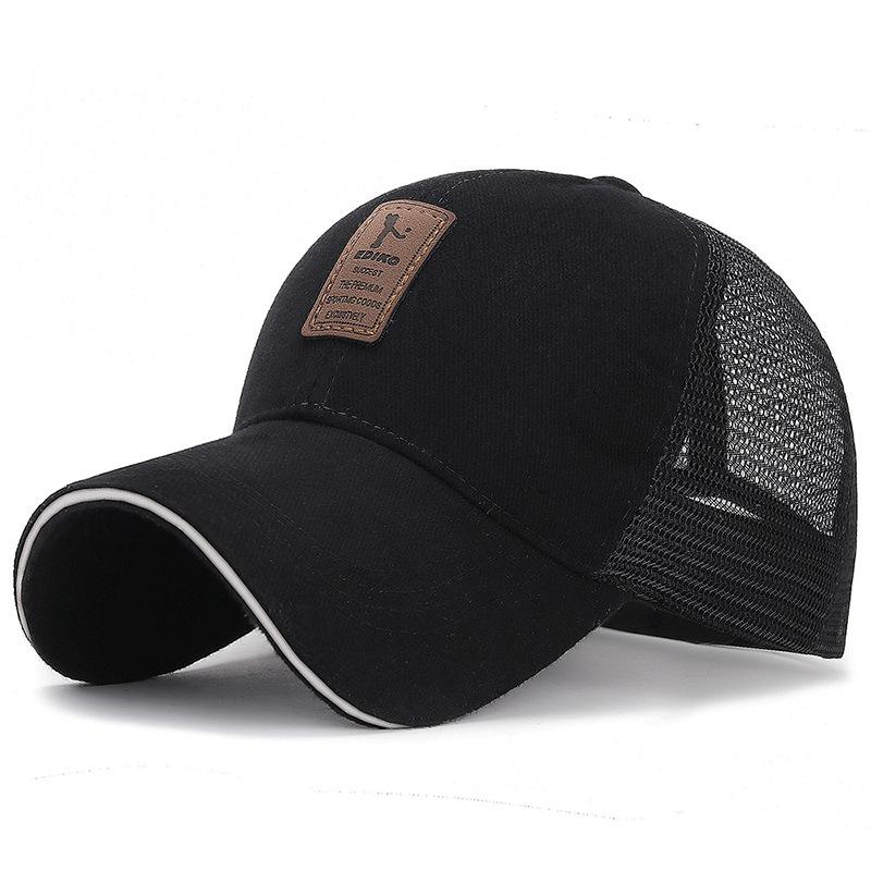 Summer Sun Protection Men's and Women's Mesh Baseball Cap for Outdoor Sports and Casual Wear