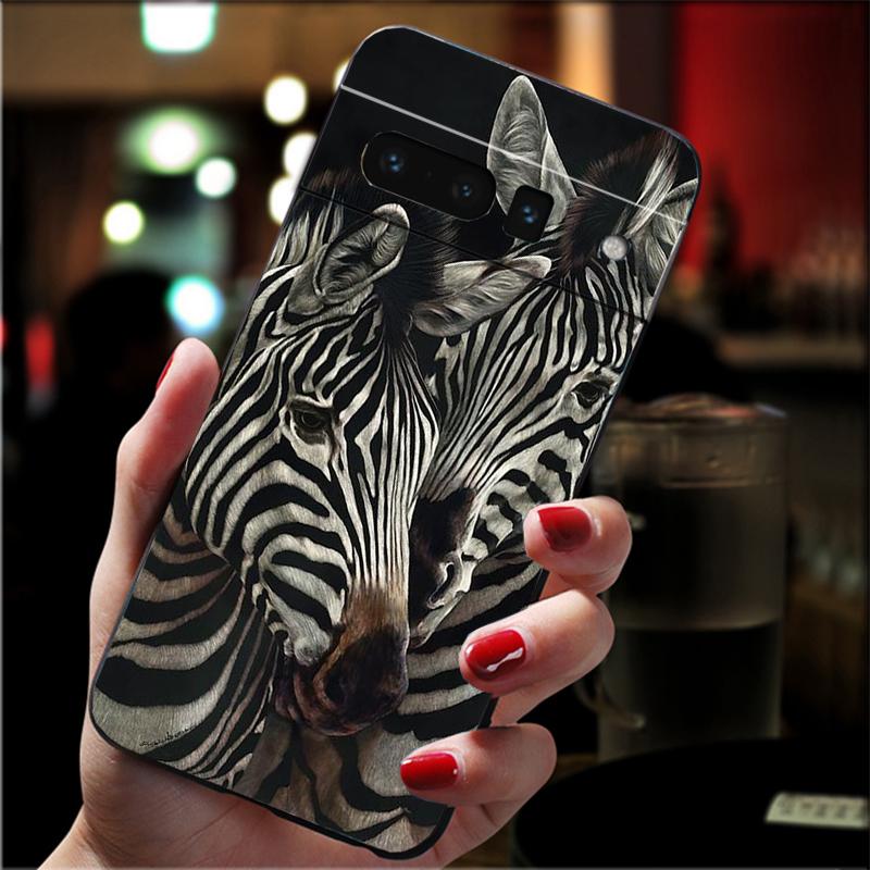 

Zebra Phone Case For Google Pixel 10 Pro 9 Pro XL 9A 8 7 6 Pro Pixel 8A 7A 6A Pixel 8 7 6 5 Google Pixel 7a