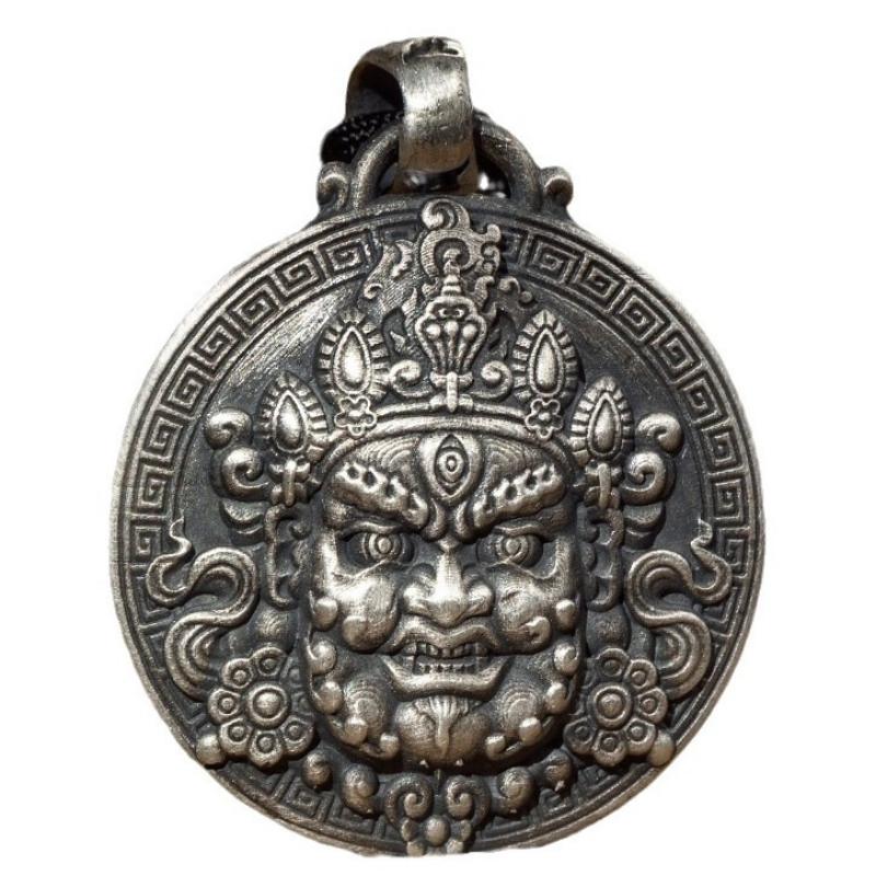 Pendant Retro Three Eyes Wisdom Buddha Pendant Buddha Brand Versatile Men's and Women's Necklace