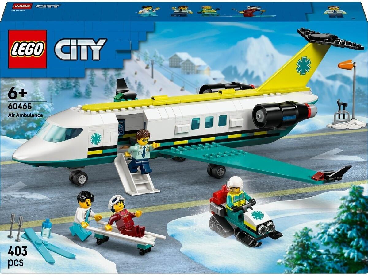 

LEGO конструктор Самолет City Аварийно – спасательный самолет (60465)