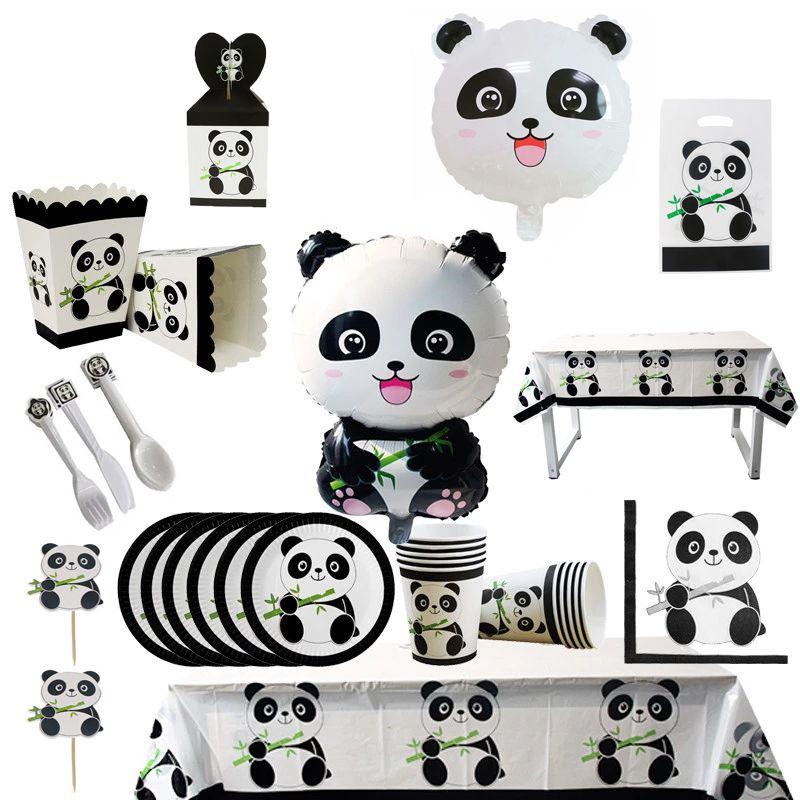 Delightful Panda Themed Party Supplies Tableware Decor For Joyful Kids Celebrations