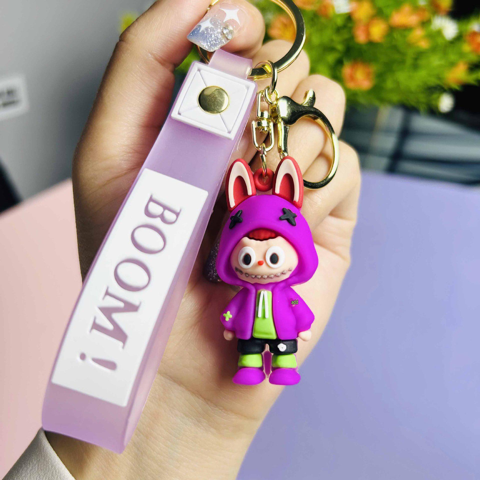 

Мультяшный брелок-подвеска Лабубу: Трансграничный брелок для сумки и маленький подарок