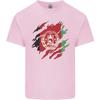 Torn Afghanistan Flag Afghan Day Football Unisexs Light Cotton TShirt