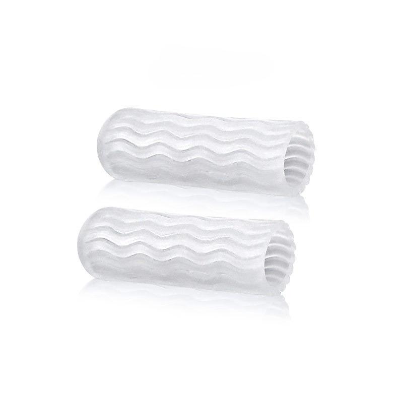 

Silicone Gel Toe Guards Caps Protector Toe Finger Caps Covers Sleeves Protects Corn Callus Blister Can Be Cut Reusable Foot Care