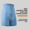 Plus Size Men's Spring and Summer Ice Silk High Waist Abdominal Extension Anti Wear Leg Waist Protection Flat Angle Briefs