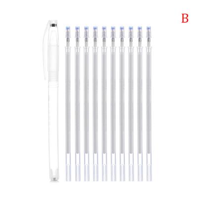 10Pcs Heat Erasable Pen High Temperature Disappearing Fabric Marker Tailoring
