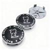 4pcs Black Rhino Logo Emblem Badge Car Wheel Center Caps 68MM Clips 63MM Wheels Hub Cap Rim Hubcaps Dust Cover Car Accessories
