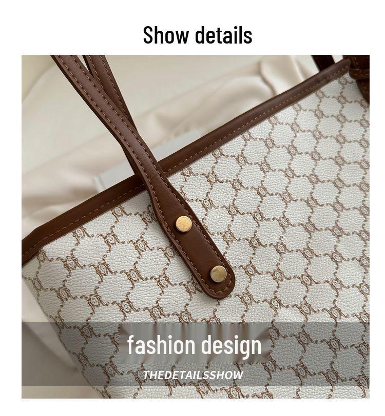 Summer 2024 Women's Large Capacity Versatile Tote - Western Style Shoulder Bag