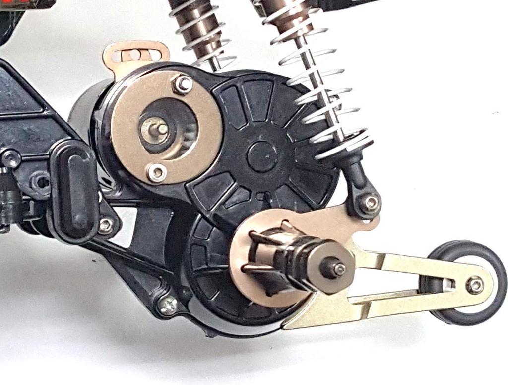 KF RC Aluminum Rear Damper Plate for Tamiya CW-01 Chassis (Lunchbox)