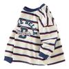 Dave&bella Boys' Striped Long Sleeve T-Shirt