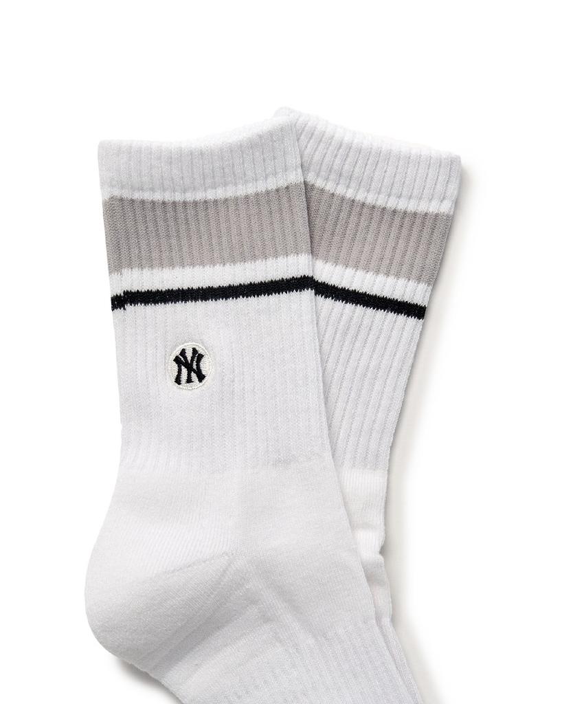 Emelbi Sportive Air Cushion Crew Socks Ny (Black)
