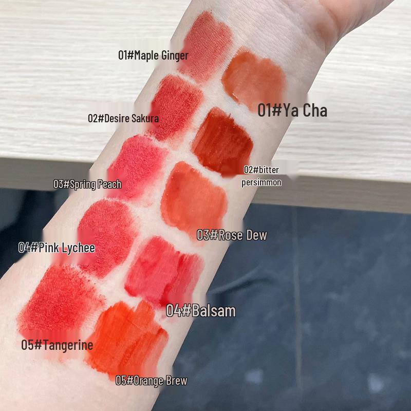 Sweet Passion Love Lip Gloss & Matte Lipstick Gift Set - 5 Piece Lip Glaze & Color Enhancing Lip Mud Collection