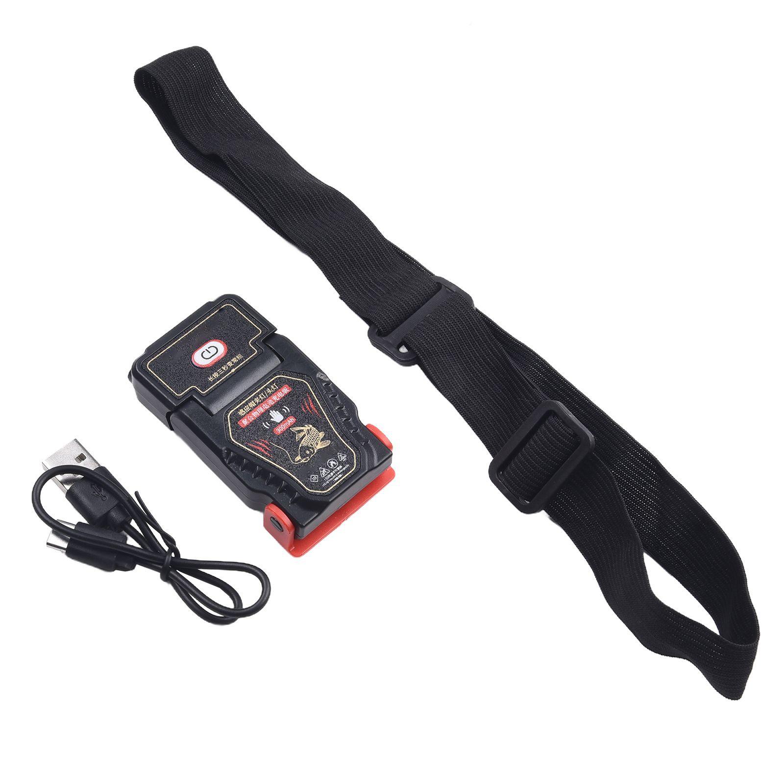

Светодиодный налобный фонарь USB 1000LM Clip On Cap Hat Light
