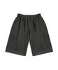 MINIMALPROJECT Minimal Embroidered Logo Wide Half Pants Msp305 [Darkgray]
