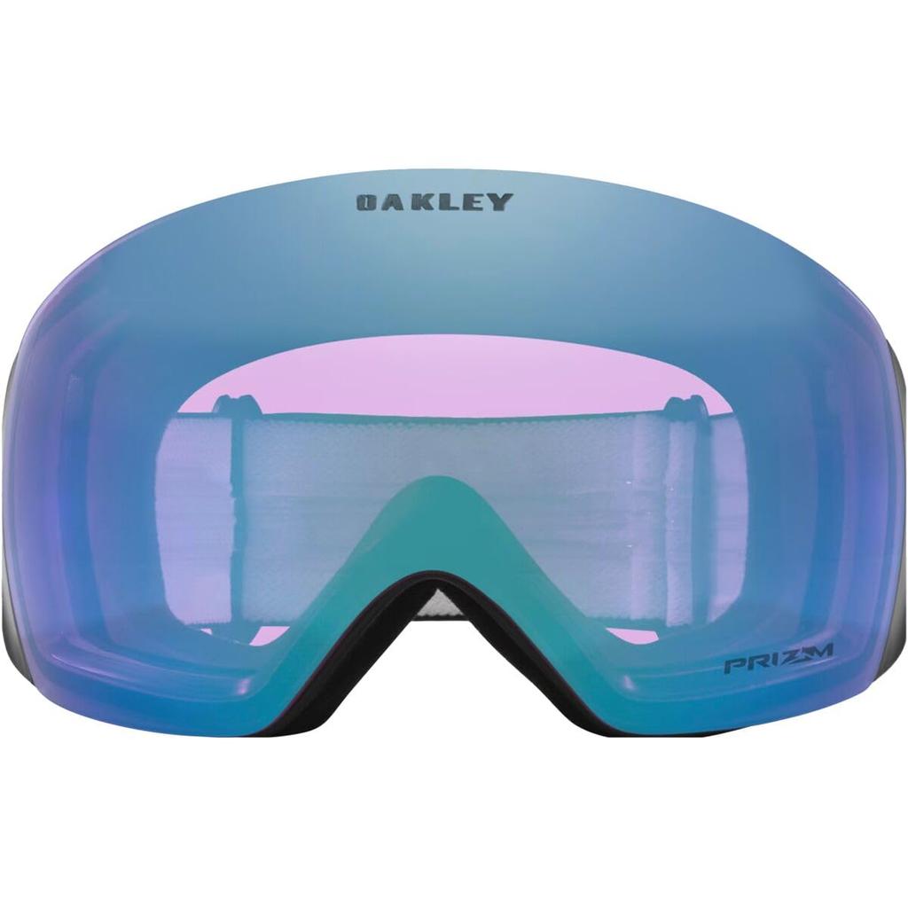 Oakley Flight Deck L Matte Black Iced Iridium One Size Goggles, Frame/Prizm Lens,