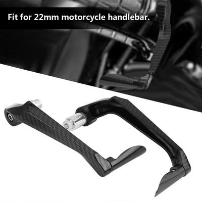 7/8" 22mm 1 Pair Carbon Fiber Alloy Motorcycle Brake Clutch Levers Protection Universal For YAMAHA Kawasaki  Accessories