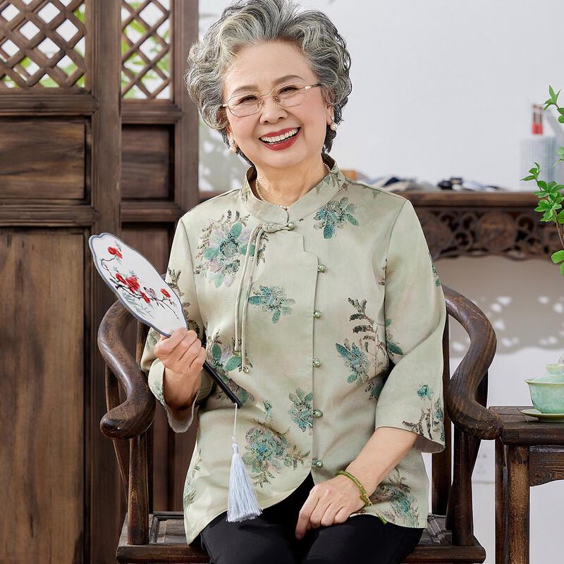 

Yuzhaolin Women s Summer Blouse for Mid-Aged & Elderly 4XL