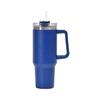 40oz Stainless Steel Car Cup Large Capacity with Straw Handle Double-Wall Vacuum Portable Insulated Cup
