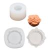 DIY Casting Mold Cylinder Soap Mold, Cylinder Silicone Crafts Mould, 3D Geometric Candle Mold Cake Decorations Mold Tool