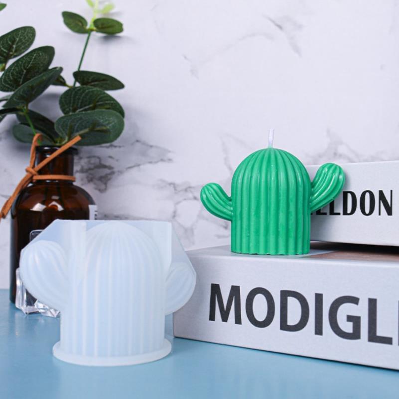 Silikonová forma na kaktusovou svíčku, ručně vyráběná mýdla, epoxidová dekorační forma, silikonová forma