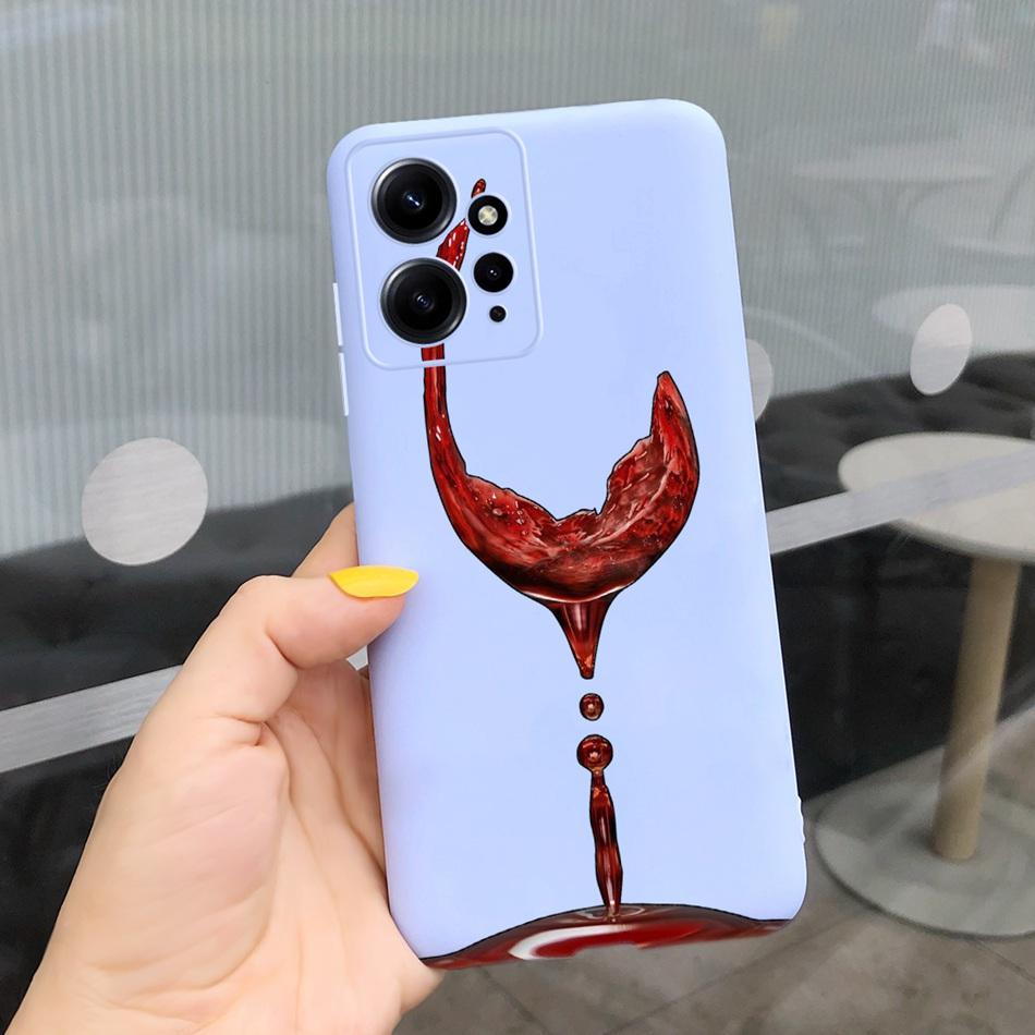 Case For Xiaomi Redmi Note 12 4G Note12 Pro Global Cute Sunflower Candy Color Soft Silicone Cover For Redmi Note 12 Pro 12Pro 5G
