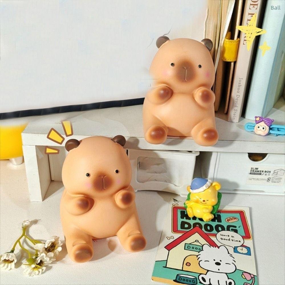 Creative Capybara Phone Holder Mini Portable Desk Ornaments Multifunctional Phone Stand for Phone Tablet