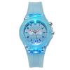 Silicone Durable Children's Quartz Watch with Light, Digital Display