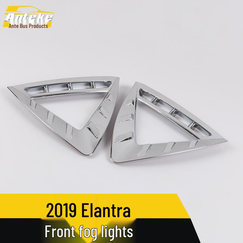 2019 Lingdong Front Fog Light Decorative Frame & Electroplated Cover