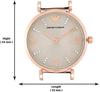 Emporio Armani AR1840 Quartz Watch Women's [Officially Imported]