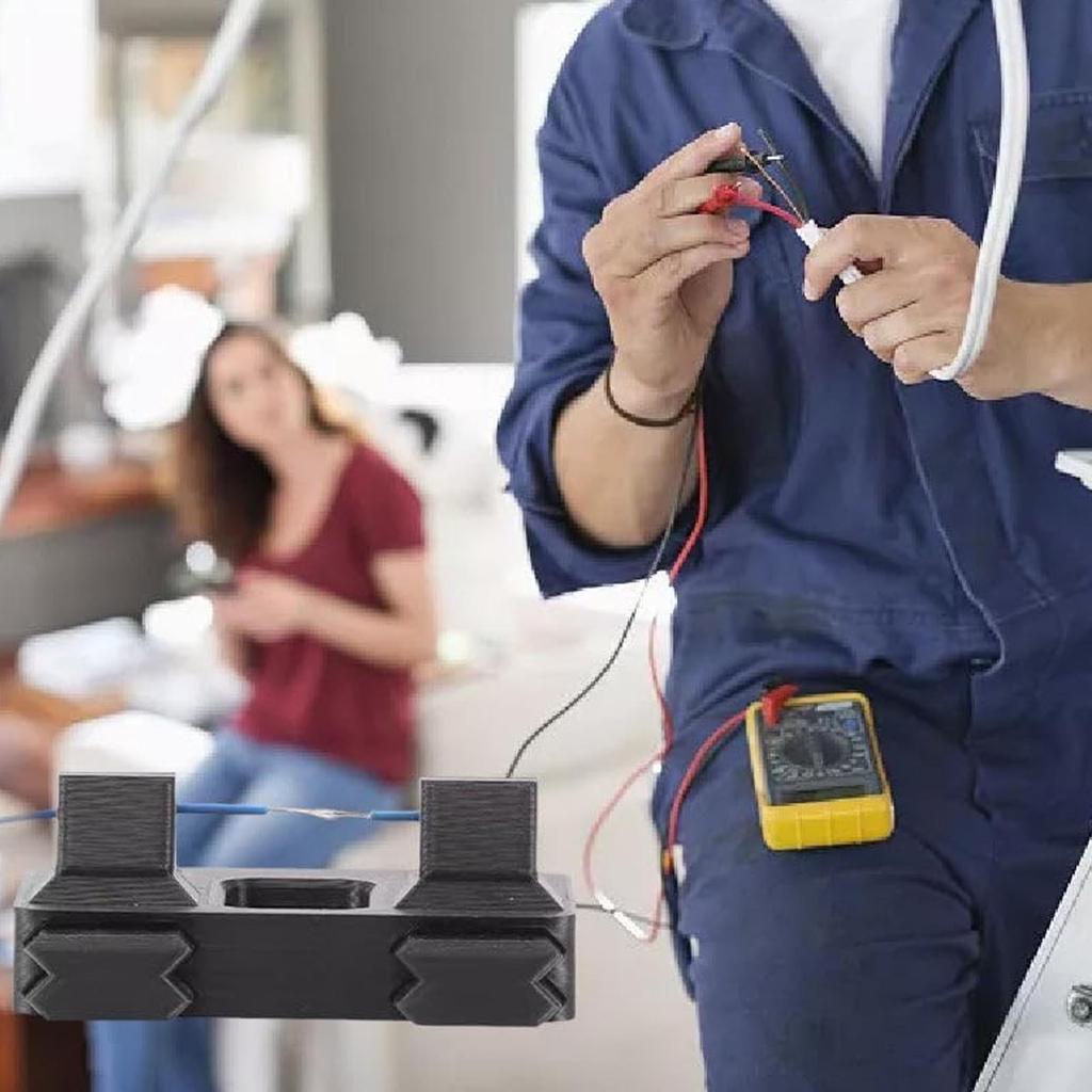 Electric Wire Welding Fixture Secure Fixation Precise Alignment Portable Heat Proof Wire Welding Holder for Electronic Auto Maintenance