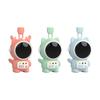 Personal Fan Cute Spaceman Ornament Cartoon 2 Wind Speeds Portable Cordless Fan for Jogging Sports Outdoor Indoor Camping Travel