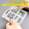 10/50Pcs Drain Protector Stickers NonWoven Drain Filter Hair Catcher For Shower And Kitchen Sink Hair Clogging Prevent